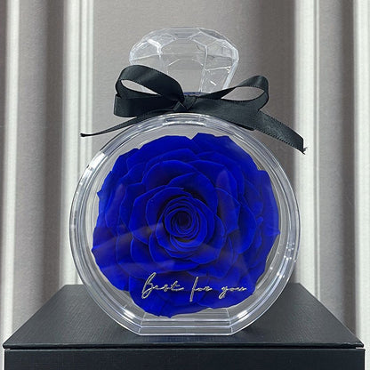 Eternal Rose in Transparent Gift Box