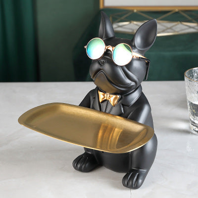 Bulldog Key & Candy Tray – Stylish Home Decor