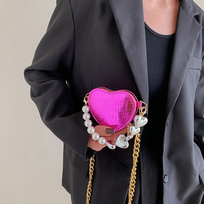 Mini Love Pearl Handbag – Cute & Fashionable