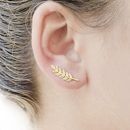 Mountain Ear Climber Earrings – Nature-Inspired Jewelry