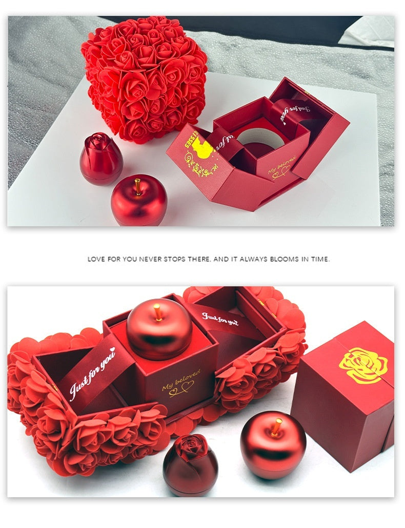 Eternal Rose Jewelry Gift Box with