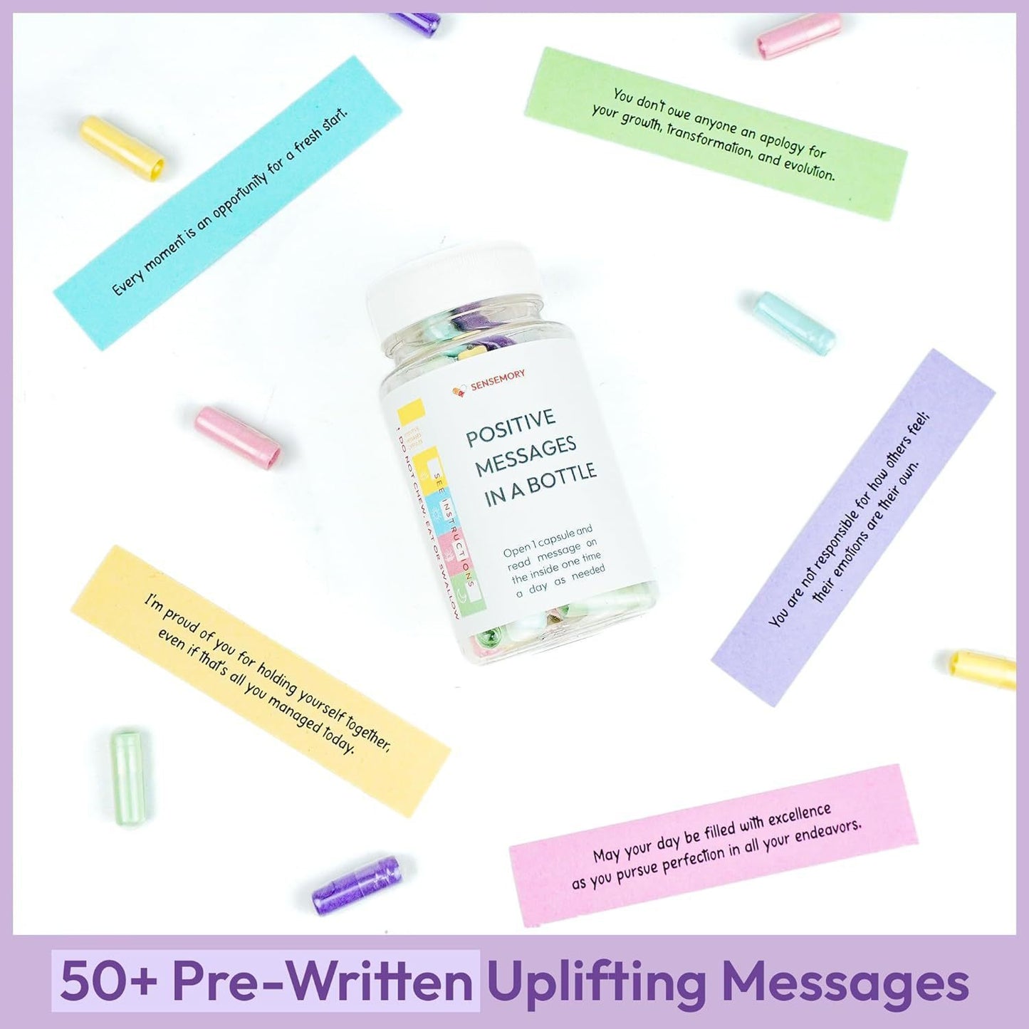 Love Capsule Messages in a Bottle – Long Distance Gift