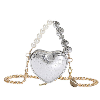 Mini Love Pearl Handbag – Cute & Fashionable