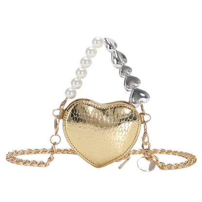 Mini Love Pearl Handbag – Cute & Fashionable