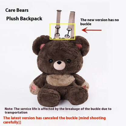 Love Bear Plush Couple’s Backpack – Cute & Versatile