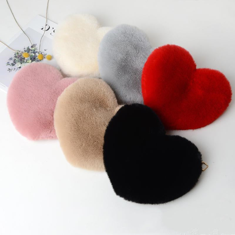 Plush Love Chain Shoulder Bag