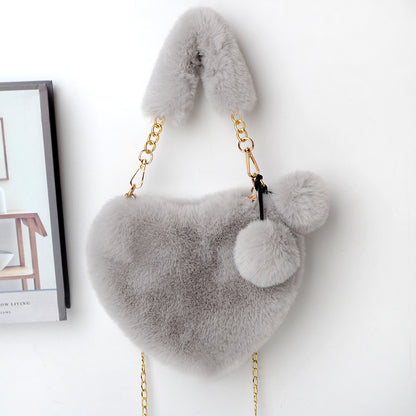 Soft Plush Love Handbag