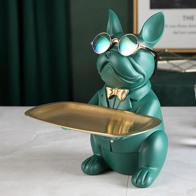 Bulldog Key & Candy Tray – Stylish Home Decor