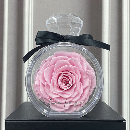 Eternal Rose in Transparent Gift Box