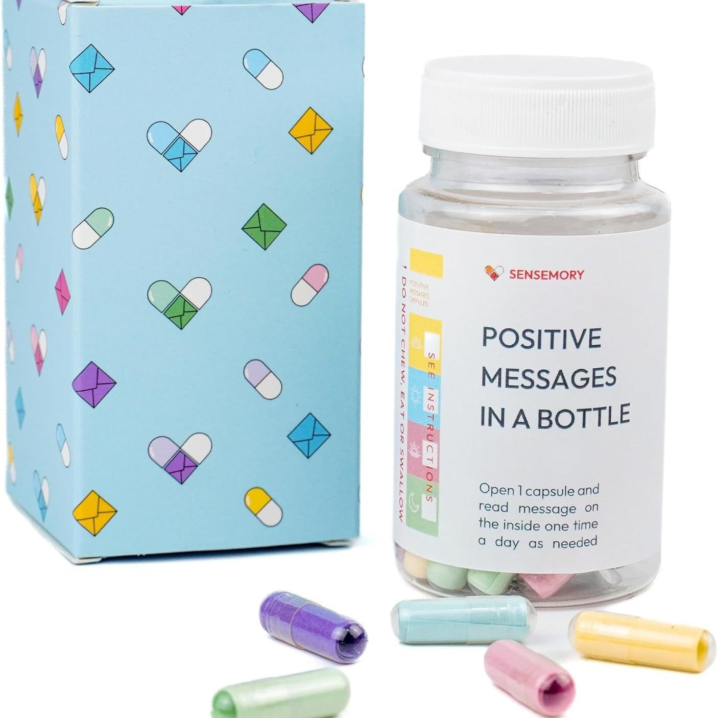 Love Capsule Messages in a Bottle – Long Distance Gift