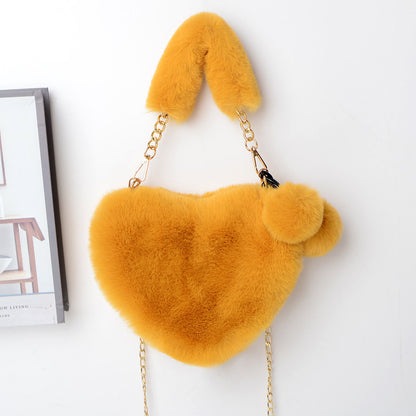 Soft Plush Love Handbag