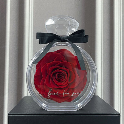 Eternal Rose in Transparent Gift Box