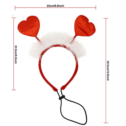 Valentine's Day Pet Hairband